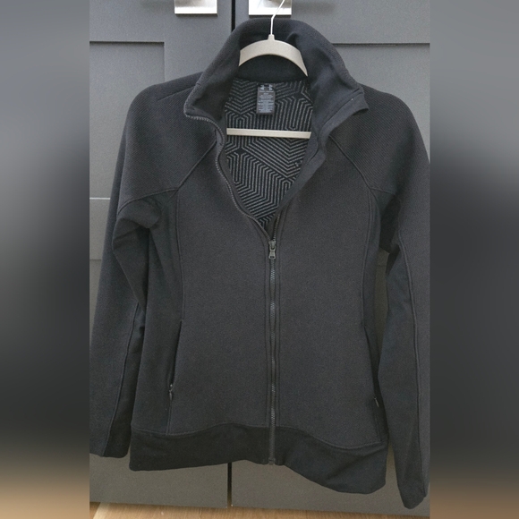 Under Armour Womens' Textured Black Midweight Jacket - Picture 1 of 4